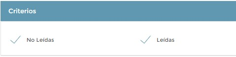 1. Criterios
